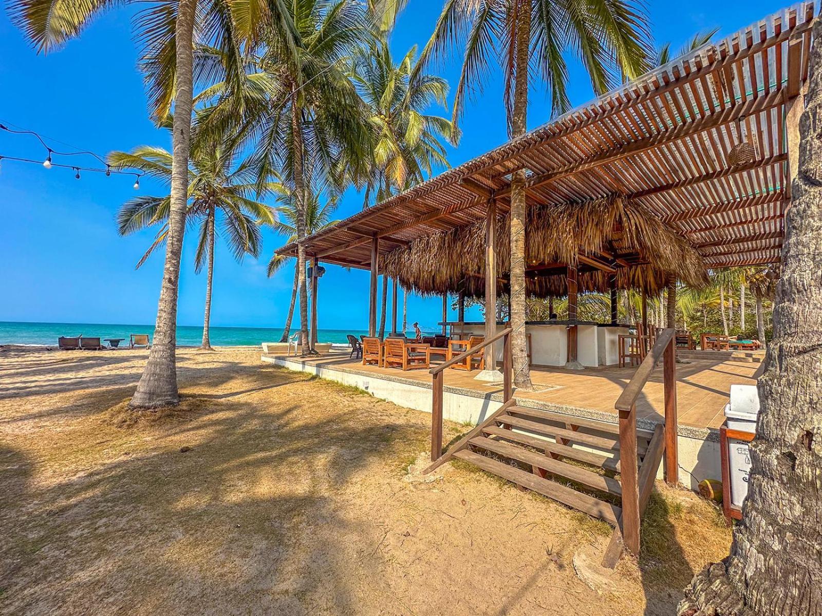 Huku Beach Hostel Паломино Экстерьер фото