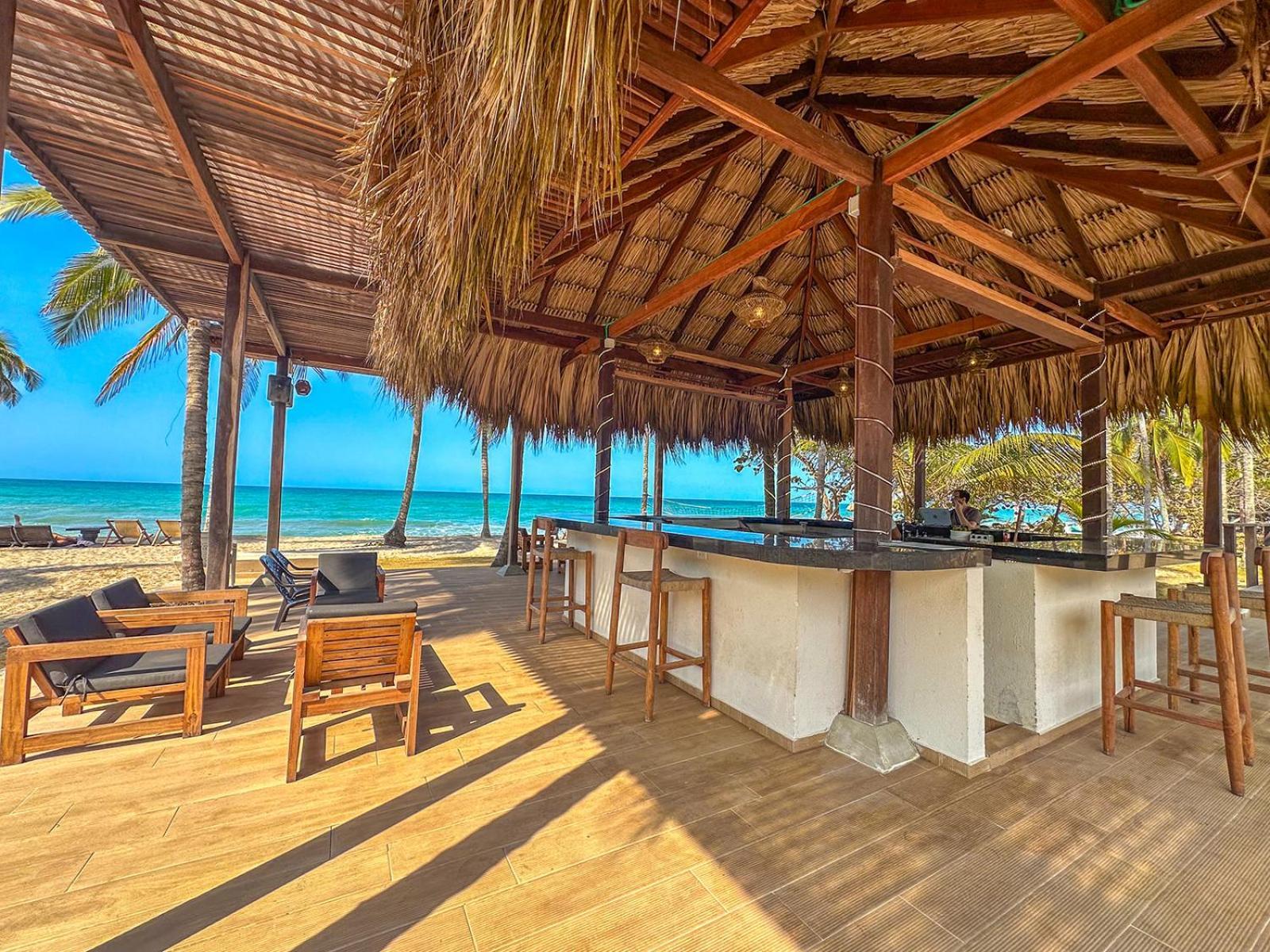 Huku Beach Hostel Паломино Экстерьер фото