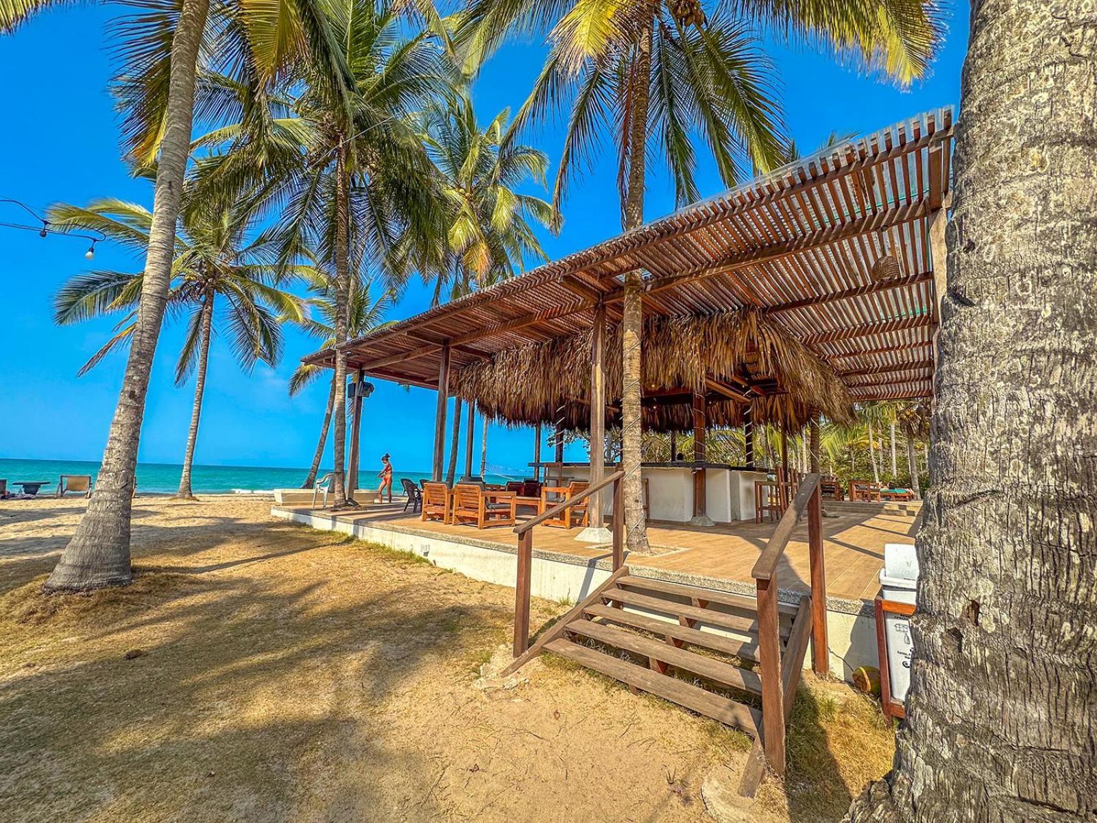 Huku Beach Hostel Паломино Экстерьер фото